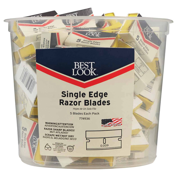 Warner Mfg Co Do it Bucket Of Razor Blades 8406